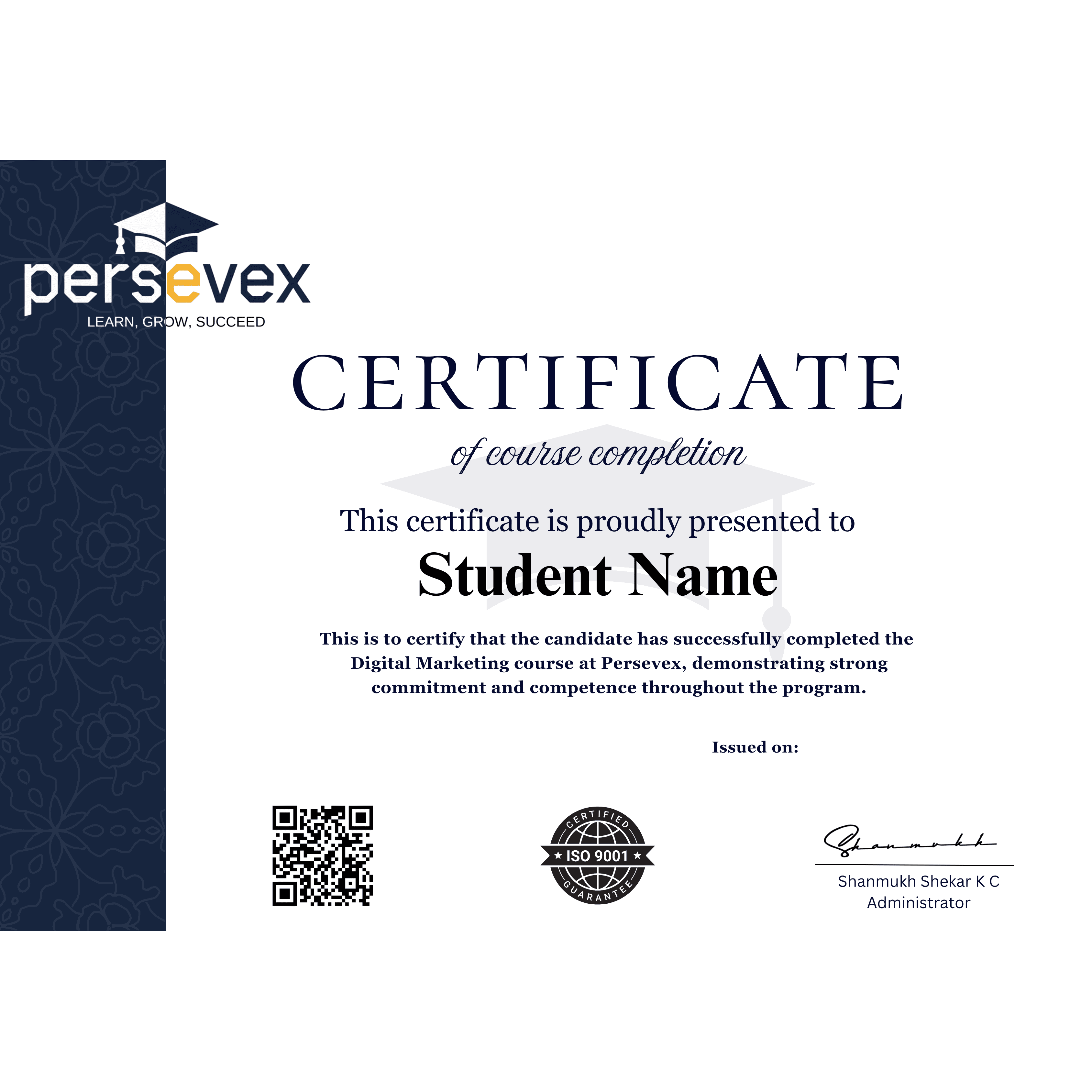Course Completion Certificate